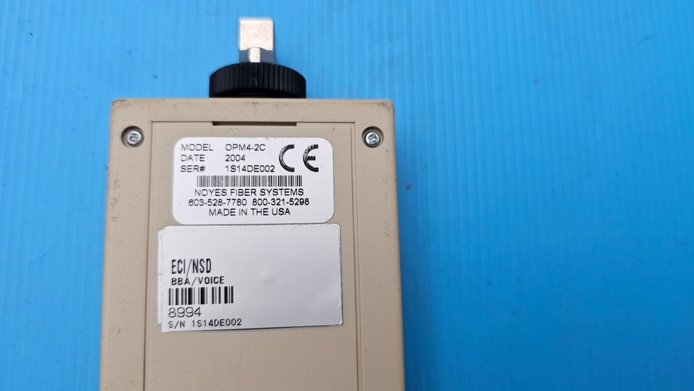 Noyes OPM4-2C optical power meter