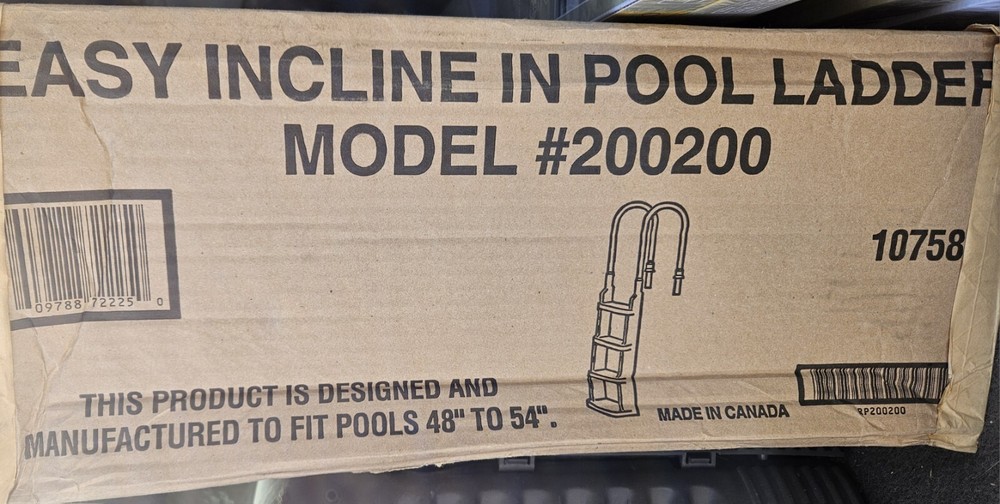 Main Access 200200 Easy Incline Ladder - White