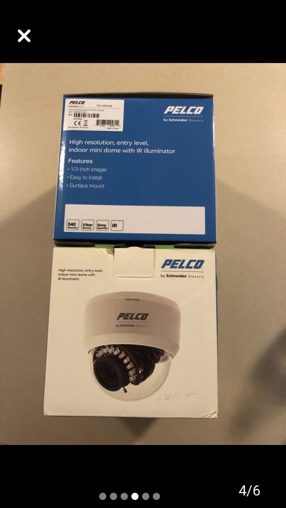 2-Pelco FD1-IRF4-4X