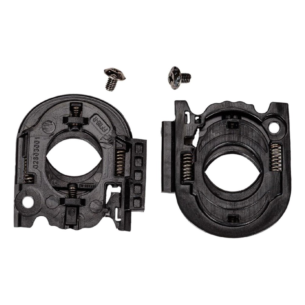 2x Helmet Visor Shield Base Left and Right Sturdy Motorcycle Accessories Replace