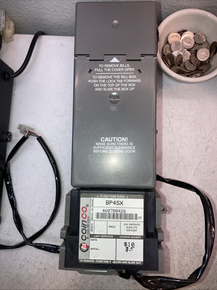 Coinco BP4SX 24 Volt MDB VALIDATOR. This Validator Has Been Completely Rebuilt.