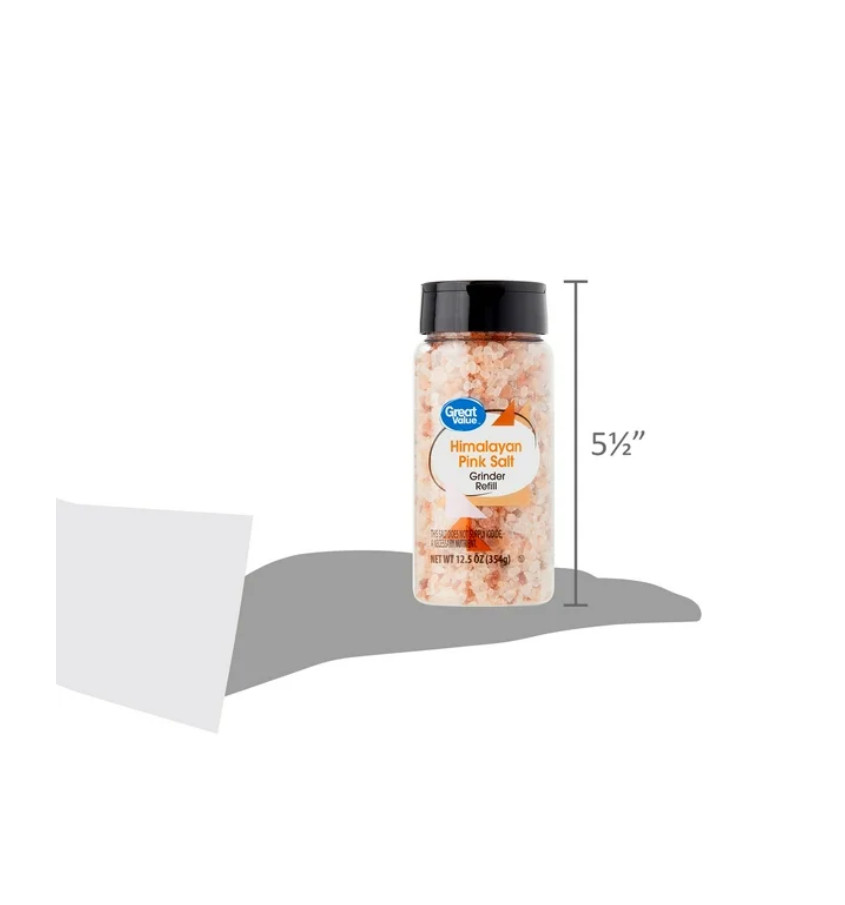 Great Value Himalayan Pink Salt Grinder Refill, 12.5 oz