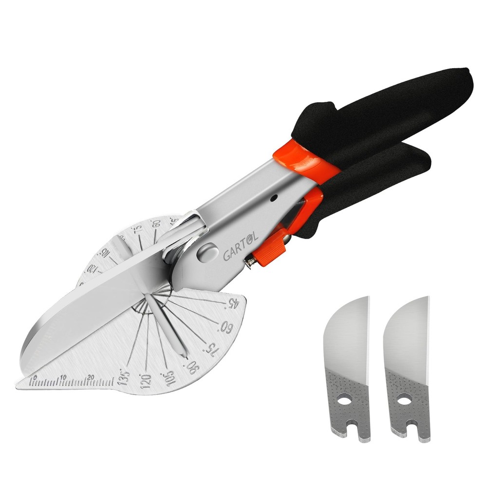 GARTOL Miter Shears- Multifunctional Trunking Shears for Angular Cutting of M...