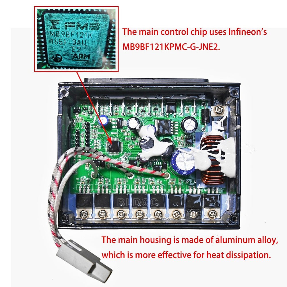 Car Refrigerator DC12V 24V DZL25/DZL35 Variable Frequency Compressor Driver Unit