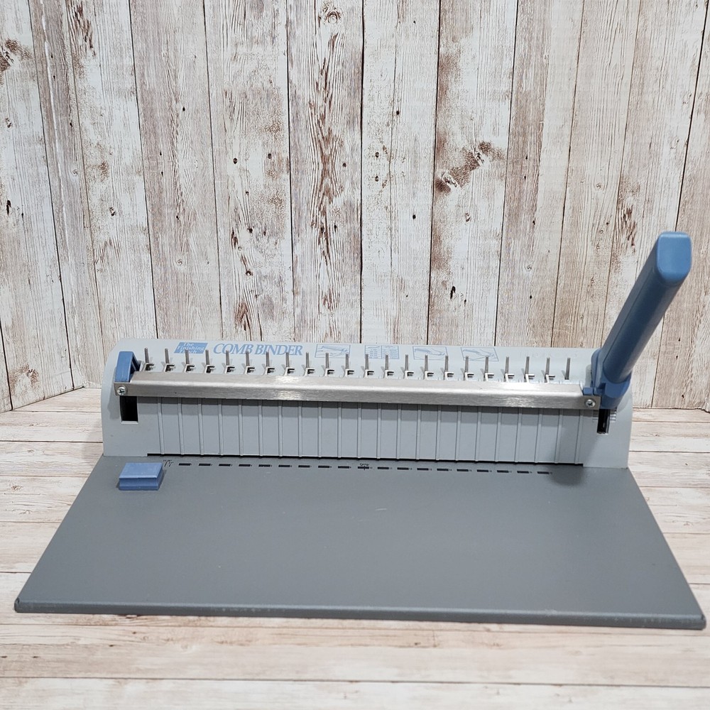 Comb Binding Machine By The Finishing Touch