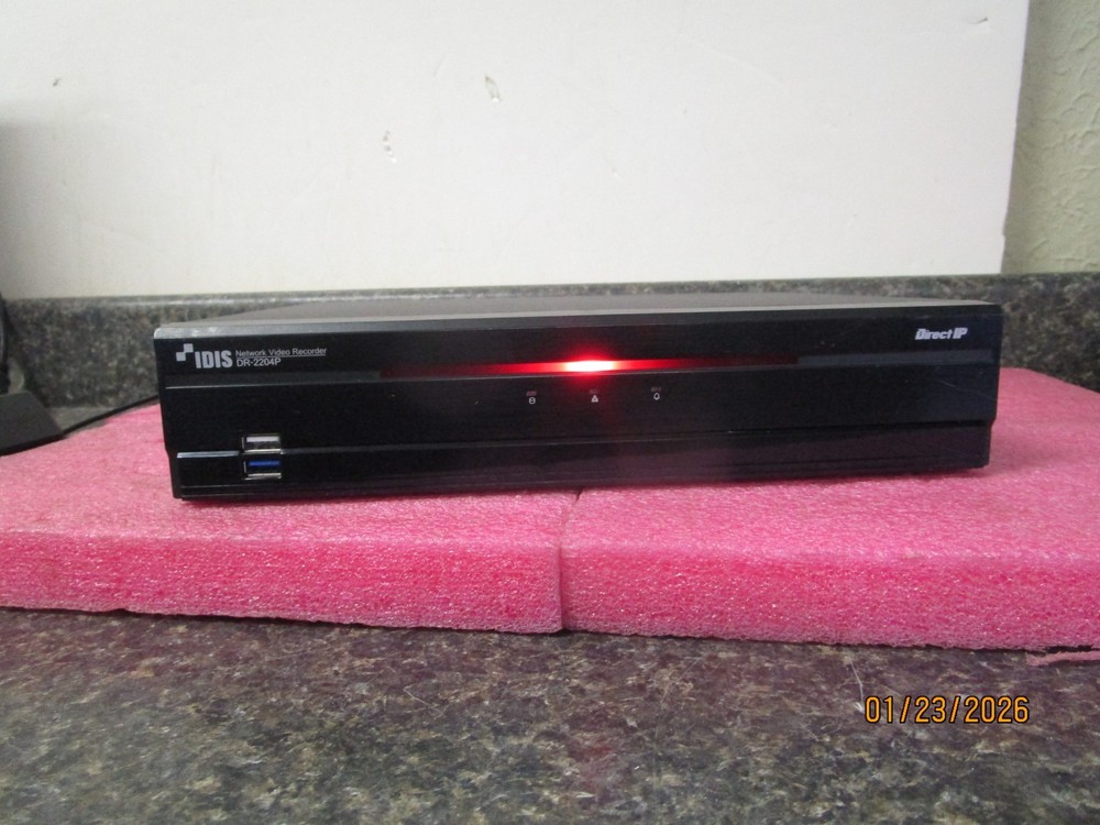 IDIS Network Video Recorder DR-2204P with 2TB Hard Drive