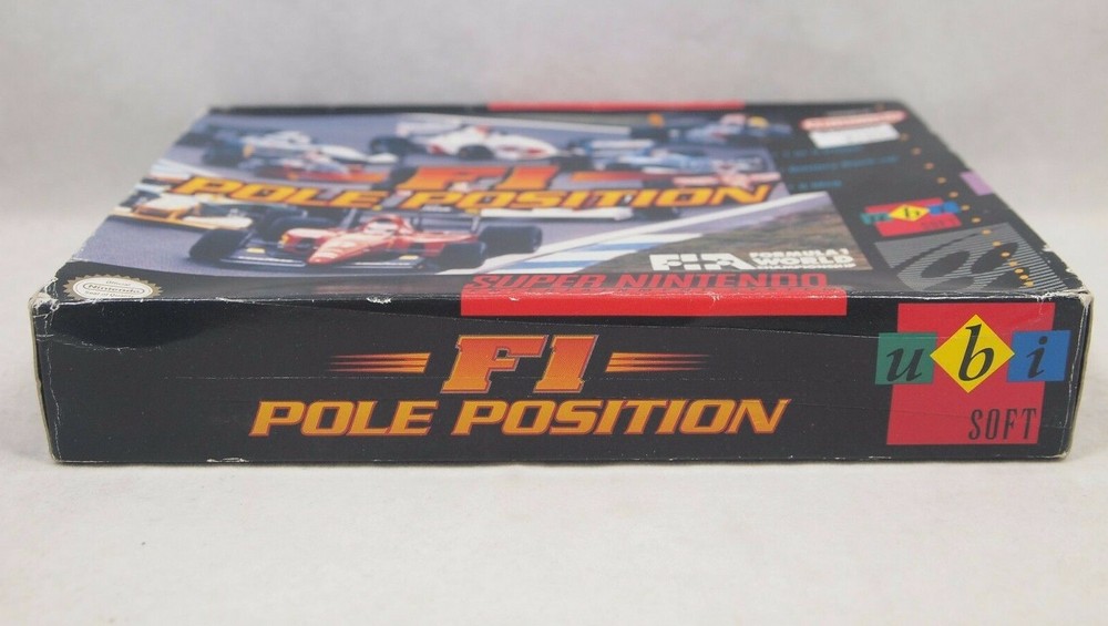 F1 Pole Position (Super Nintendo | SNES) Authentic BOX ONLY