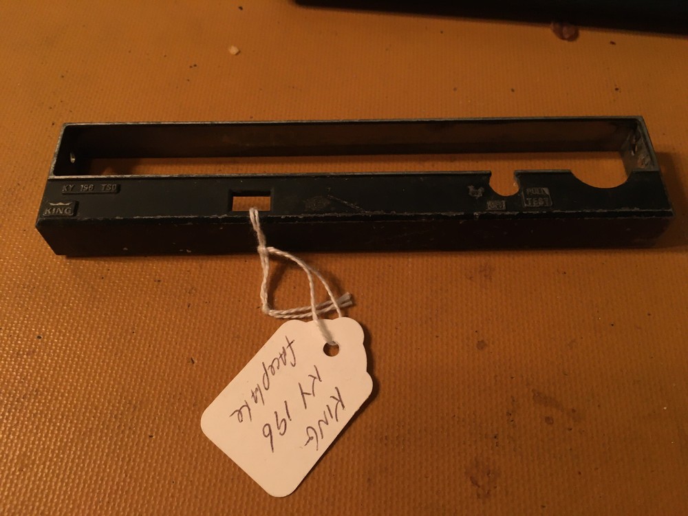 King KY-196 Faceplate