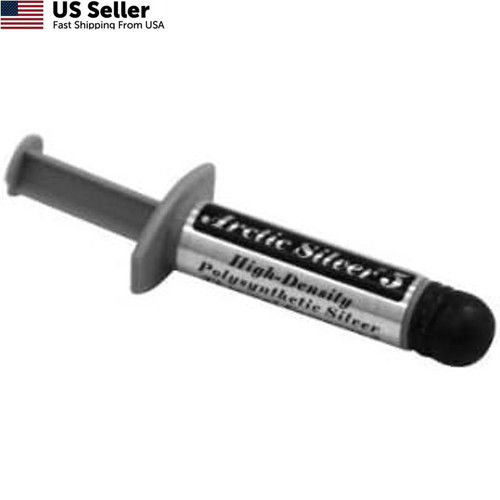 Arctic Silver 5 AS5-3.5G Thermal Paste,Black, Grey