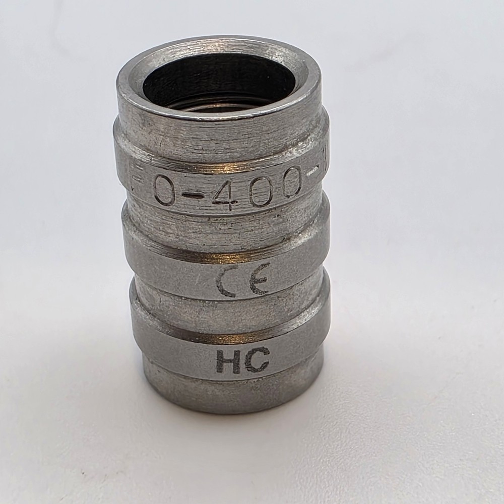 Endoscope light post PUSH ON adapter or coupler to connect 2 light guides