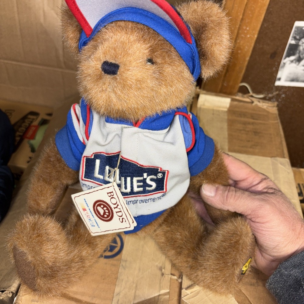 BOYD'S BROWN NASCAR LOWE'S BEAR