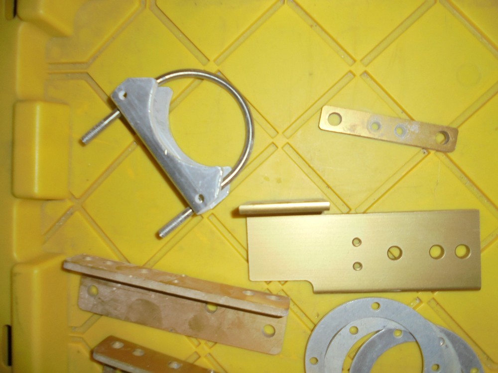 Glendinning Cablemaster ASSORTED BRACKETS, RINGS ANODIZED OR PLAIN ALUMINUM