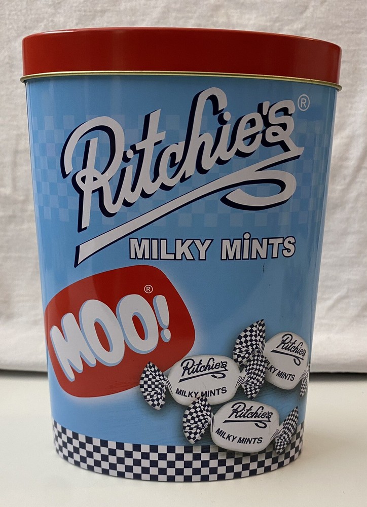 Ritchies Milky Mints Metal Storage Container