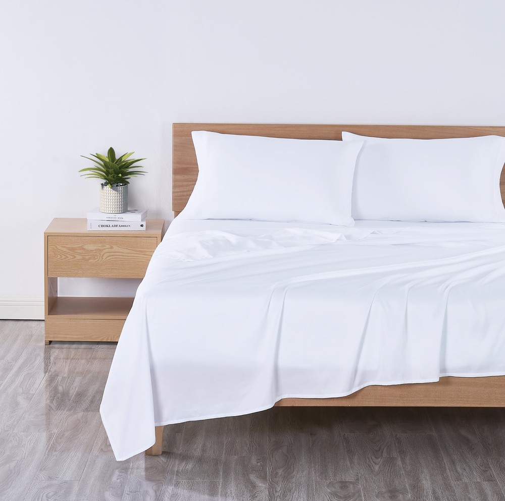 Microfiber Pillowcase White Standard Size 1 Piece