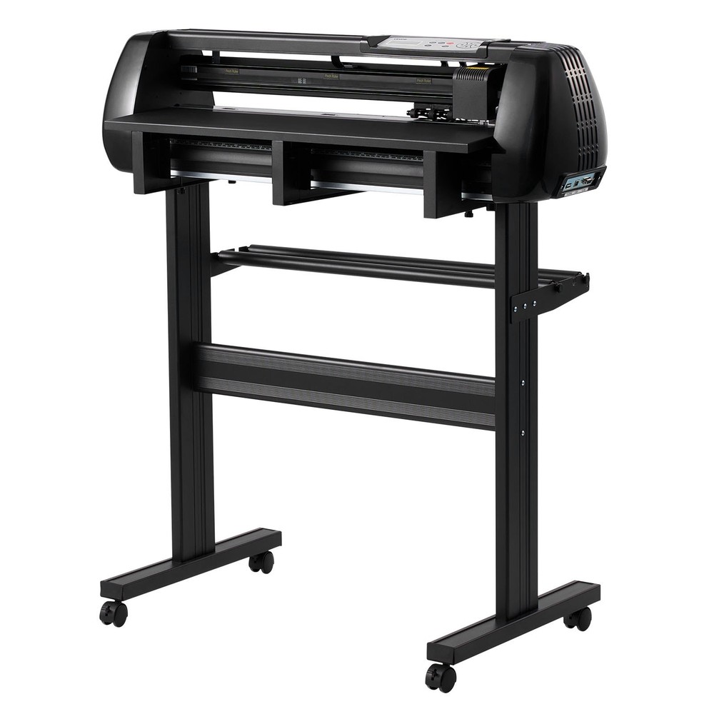 HOT/ Vinyl Cutter Machine,28 inch Max Feed Width,Dual Blades,Adjustable Force a