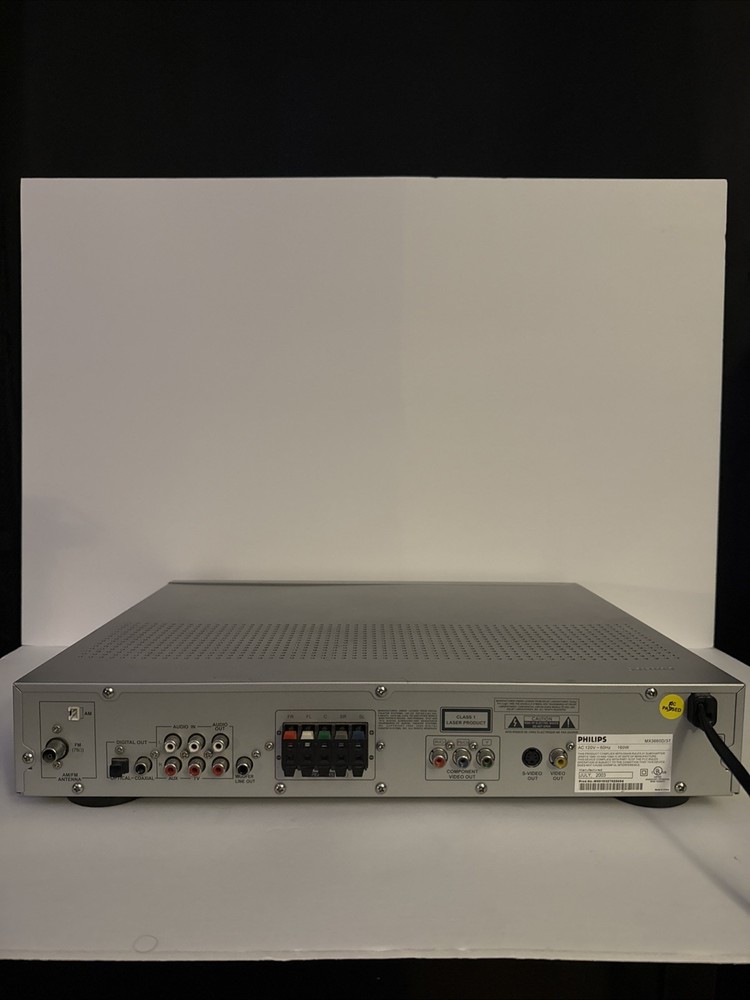 Philips MX 3660D DVD Video Surround System Digital Amplifier Tested-Works!
