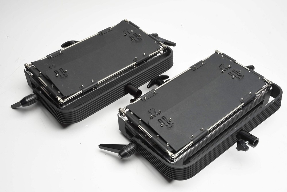 2X Ikan IDMX500 LED Lights, Chimera Diffusers, Case, Nice Kit!