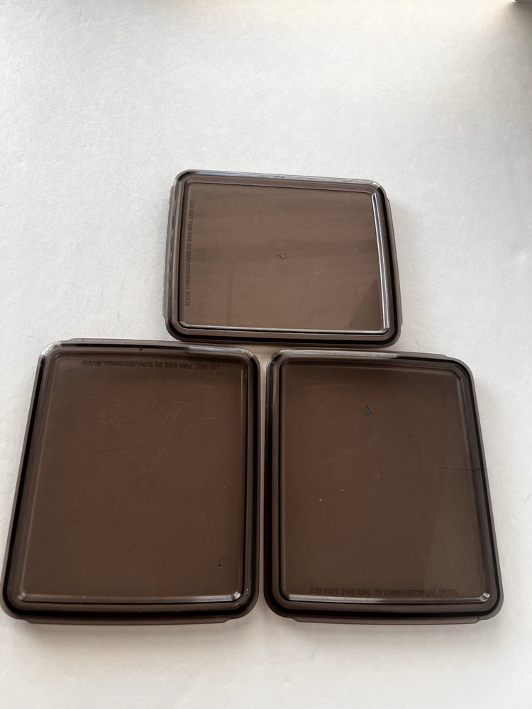 LITTON WARE Vintage Containers Conventional Oven Microwave Cookware W/ Lids Set