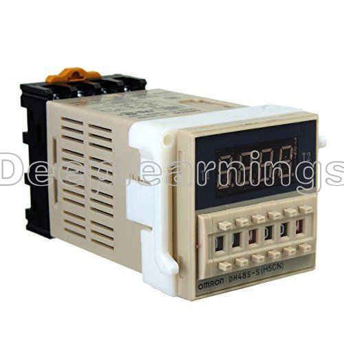 AC 220V DH48S-S Digital Precision Programmable Time Delay Relay Socket Base NEW