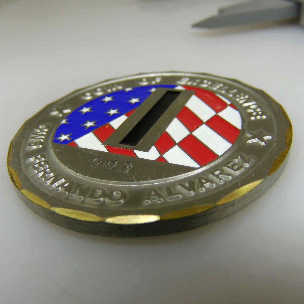 CW5 FERNANDO ALVAREZ CHALLENGE COIN