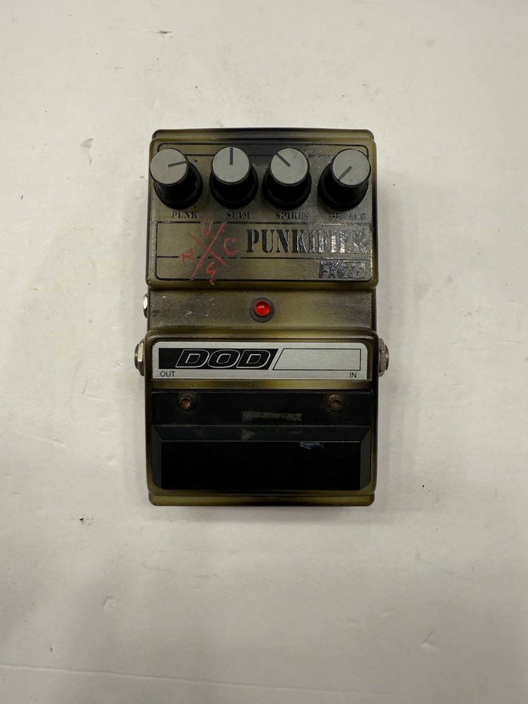 DOD Digitech FX76 Punkifier Punk Distortion Vintage Guitar Effect Pedal