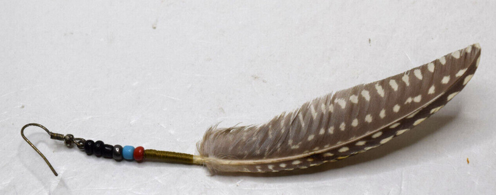 Feather (unknown) Earring Handmade