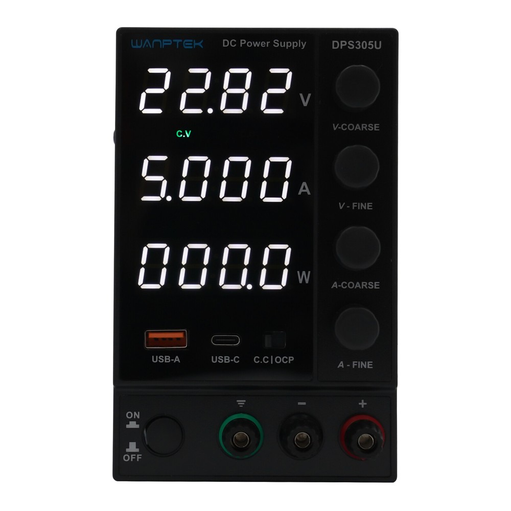 DC Power Supply Variable 30/60V 5/10A Adjustable Switching Bench Power Supply