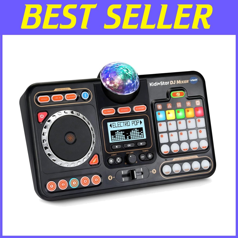 Bluetooth DJ Mixer for Creative Mixing