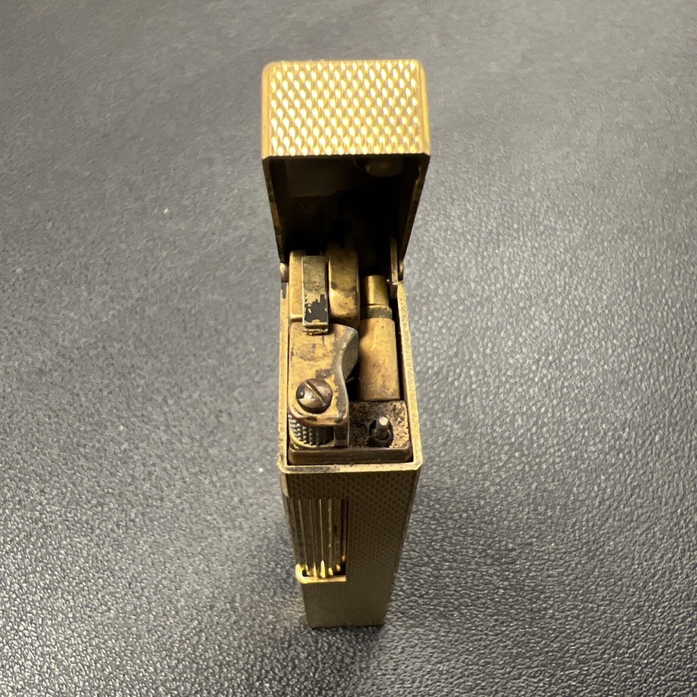 Dunhill Rollagas Lighter Gold And Enamel