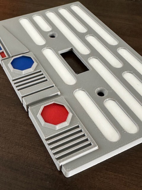 Star Wars Inspired Light Switch Cover Plates