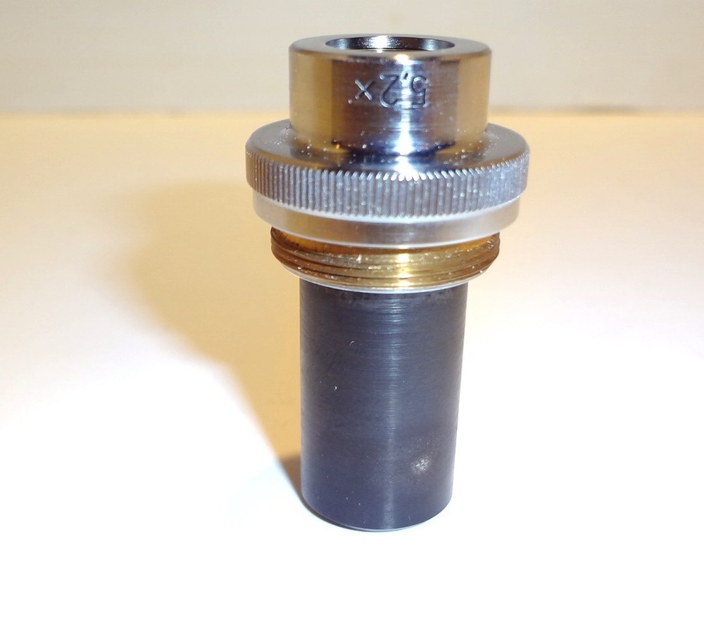CARL ZEISS 5.2X OBJECTIVE **NICE CLEAN LENS**