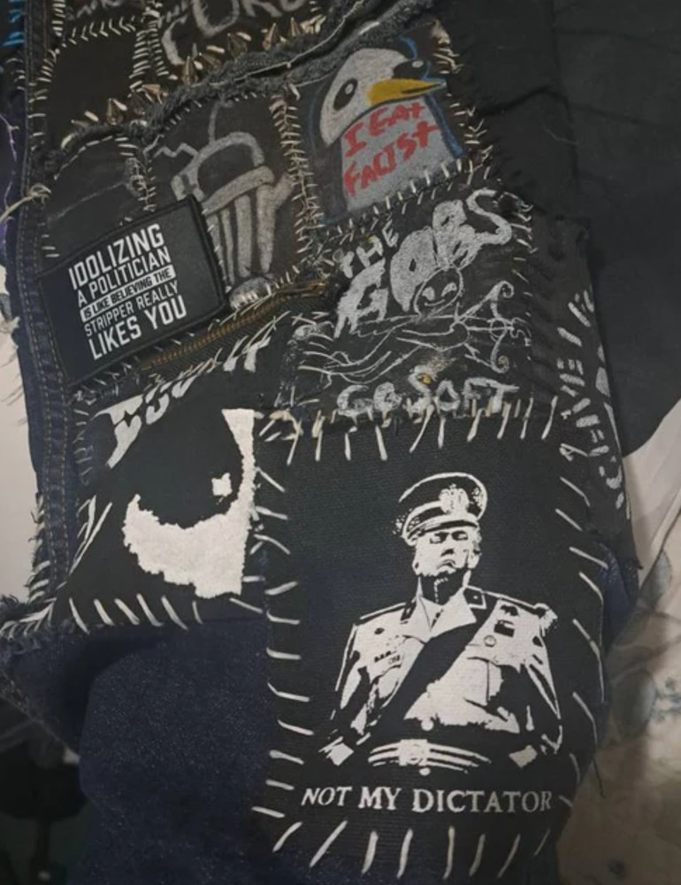 Anti-Trump Protest Patch - Activism Punk Patch , Punk Patch