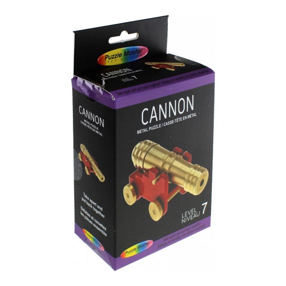 Cannon - Level 7 - Puzzle Master - Metal Puzzle - Trick Opening