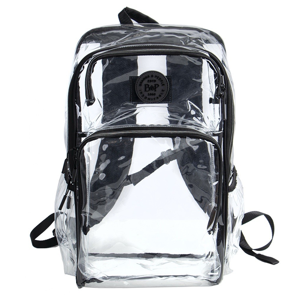 Clear Backpack- By Brands N People