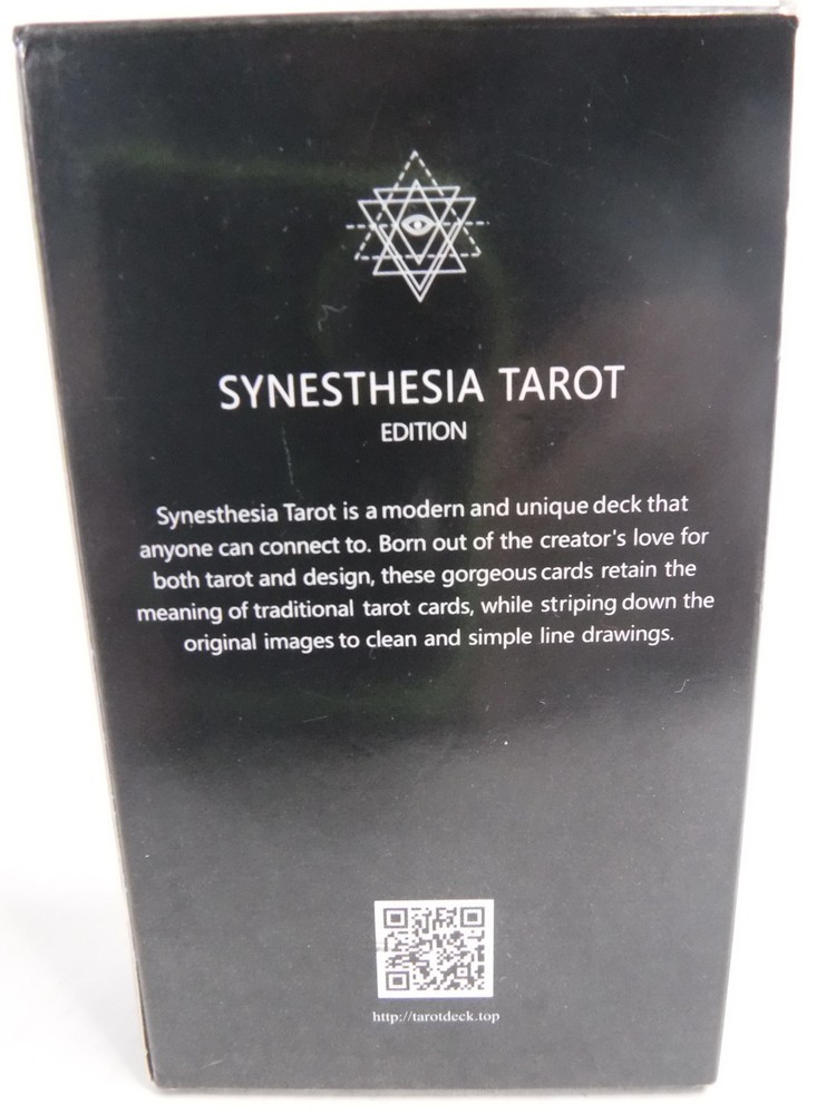 Synesthesia Tarot Deck - 78 Cards Modern Tarot Deck Designed by Jana Walker