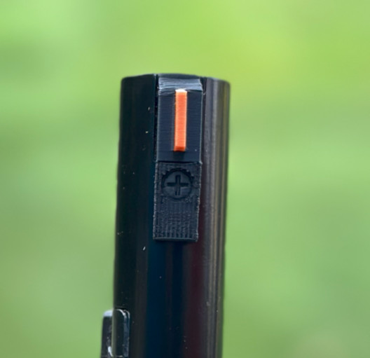 2 pack - Daisy Red Ryder Front Sight Plug - Orange Tip - High Quality - Durable