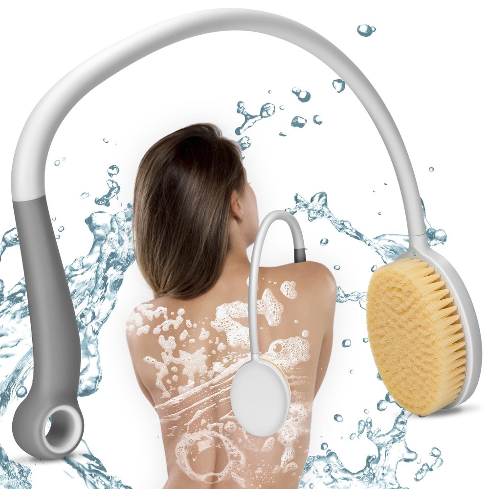 27 Inch Long Handle Back Scrubber Brush