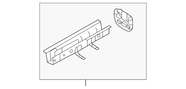 Genuine Mazda Rail End DGY9-53-81X