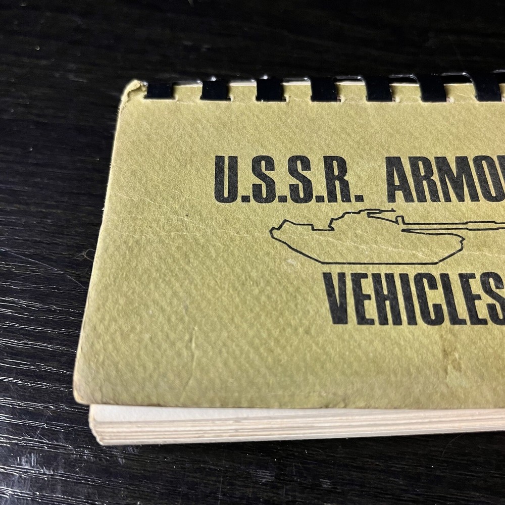 Soviet Armored & Tactial Vehicles Visual Reference Handbook 1985 I.D.Tech Inc