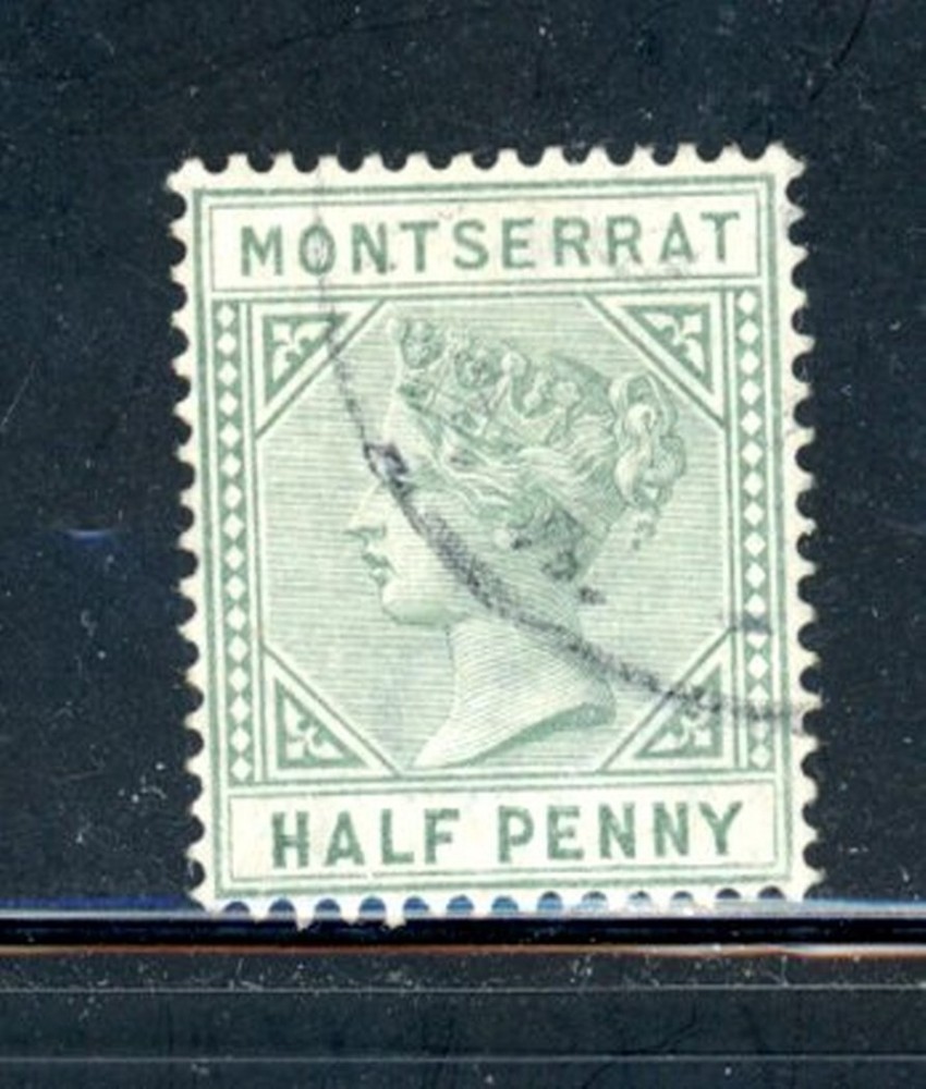 Montserrat Scott # 5 - Used - Nice Centering - CV=$11.00           (20-C251)