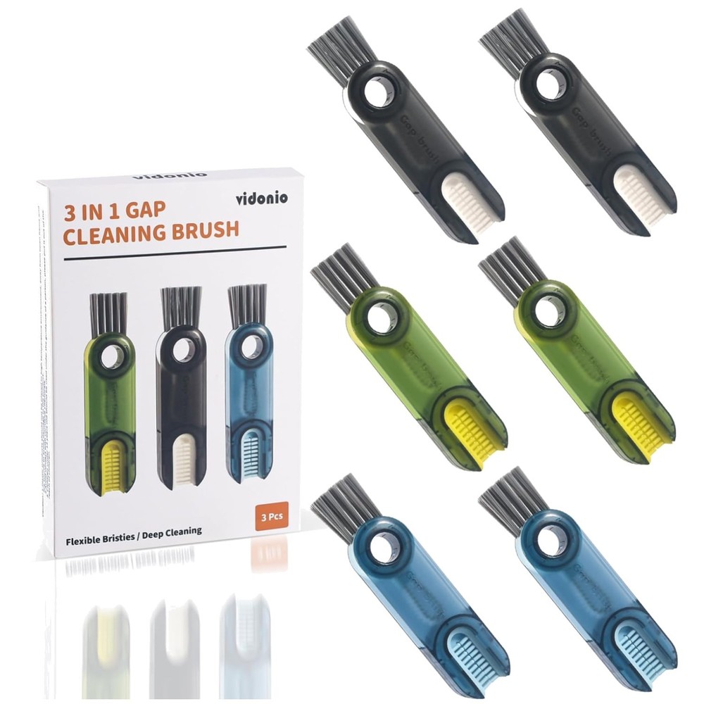 Rotating Bottle Brush with Silicone Cupping