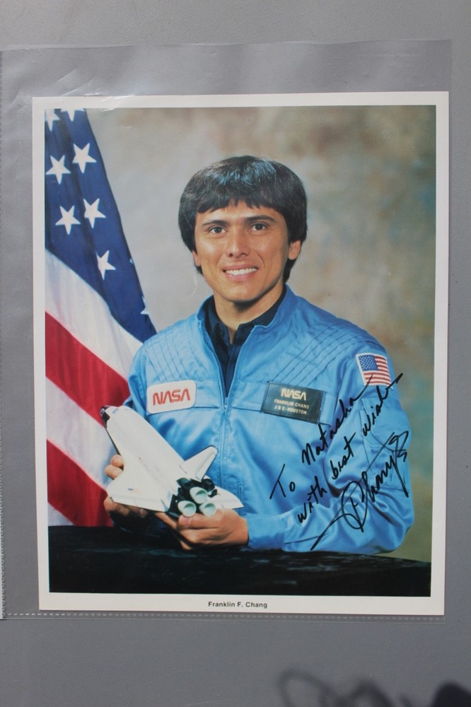 Astronaut Autograph - Space - Shuttle - FRANKLIN F. CHANG - Signed Inscribed