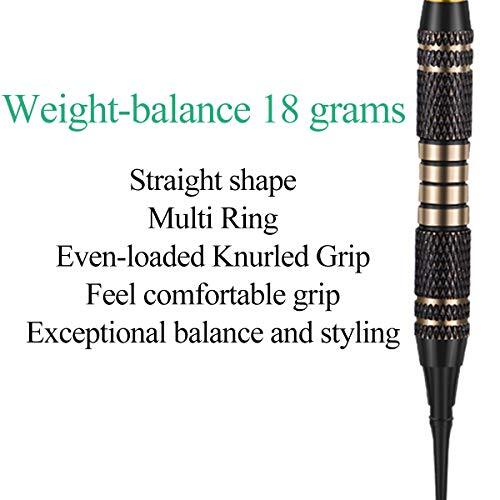 Soft tip Darts Set 18 Gram - Professional Darts Plastic Tip Assorted Colors