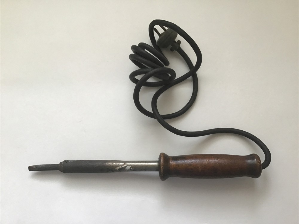Antique Electric Soldering Iron