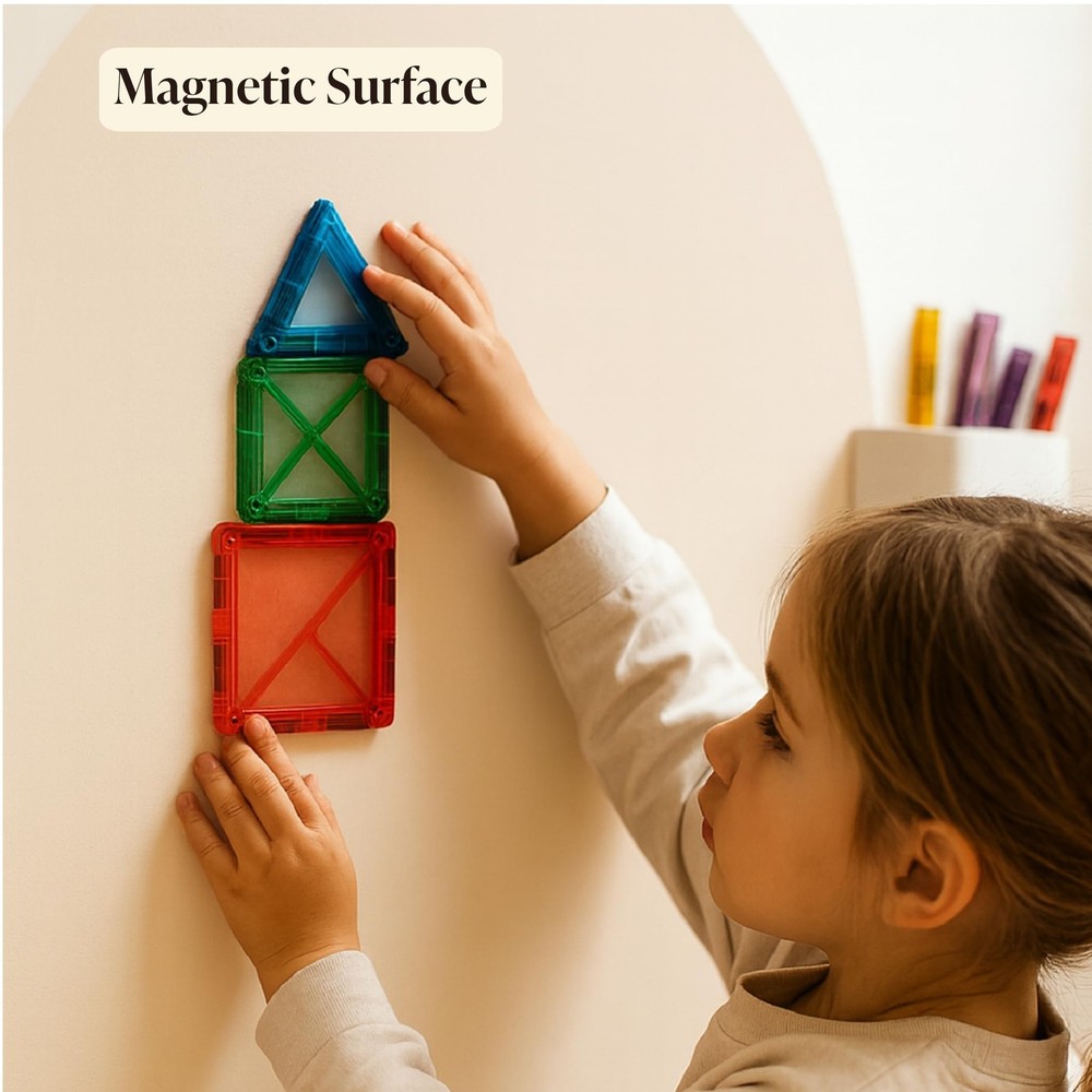 MagicWall | Magnetic Arch Wall Decal – Repositionable & Renter-Friendly | Pee...
