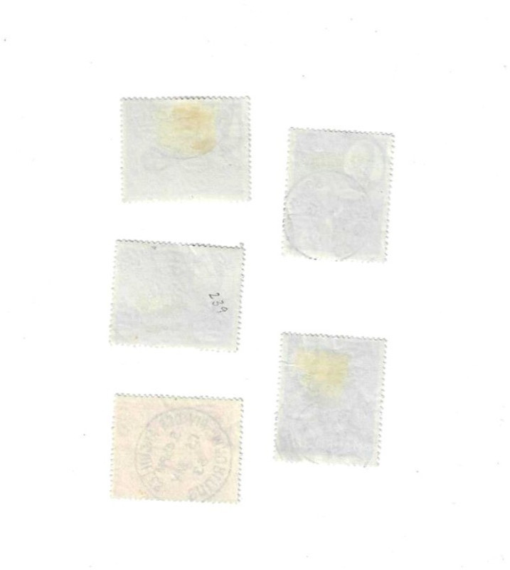 . BRITISH COL.: MAURITIUS. King set. Sc.238-42 Used