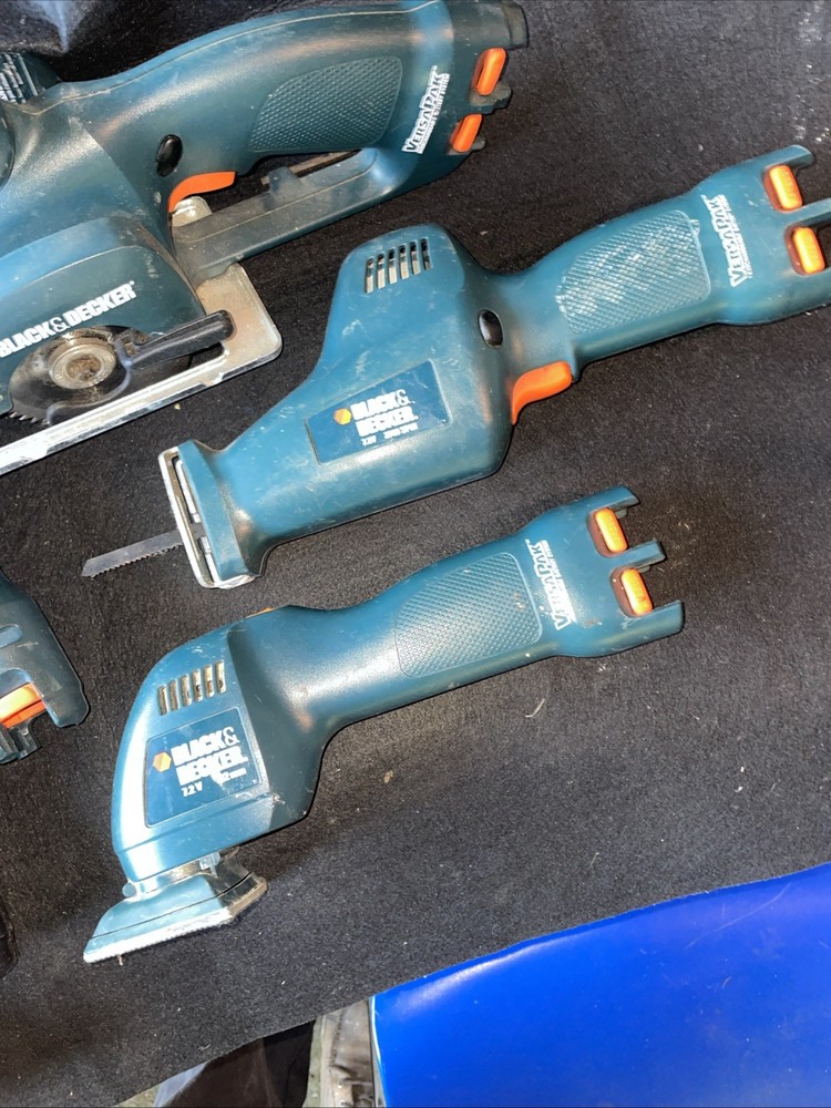 Black & Decker And Craftsman VersaPak 6 Piece Tool Lot