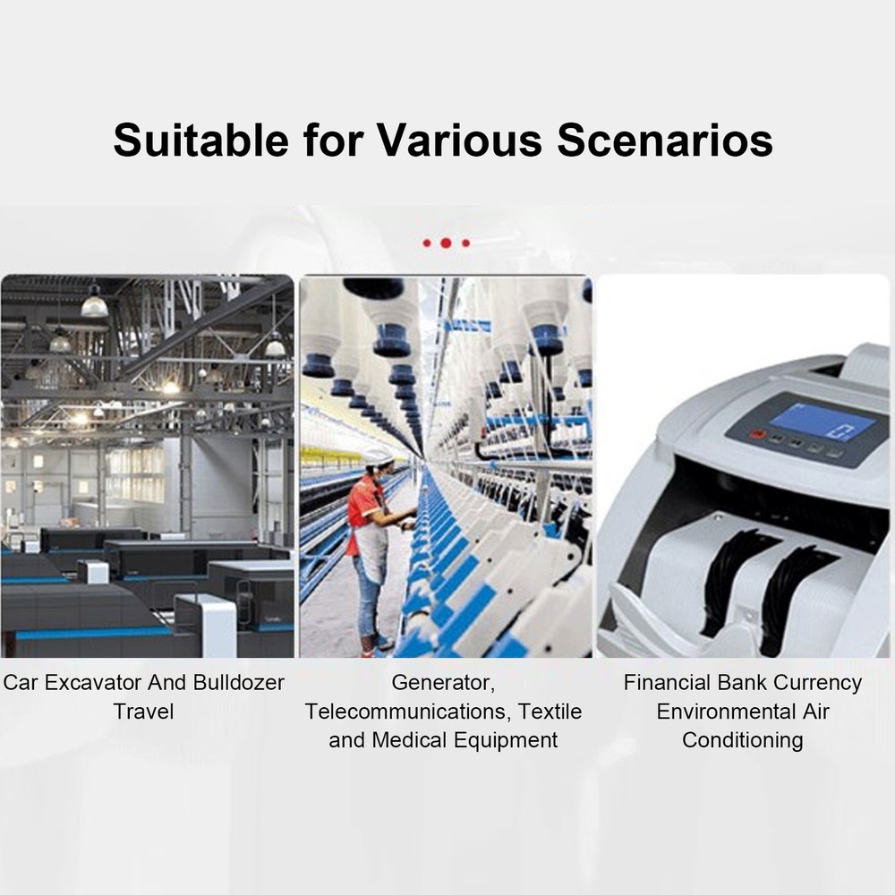 Mechanical Hour Meter Quartz Hourmeter For Construction Vehicle 12‑36VDC