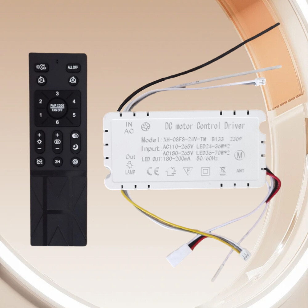 Ceiling Fan Light Remote Control Dimmable Controller Driver Accessoriessx