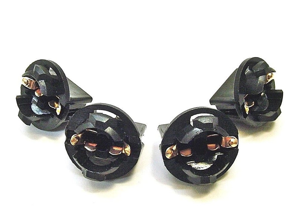 4x Buick 194 Instrument Panel Cluster Light Bulb Lamp Dashboard Socket Plug NOS